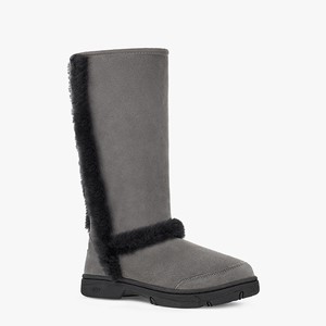 Ugg Sunburst Tall Alla Väderstövlar Dam Grå/Svarta (237651SPA)